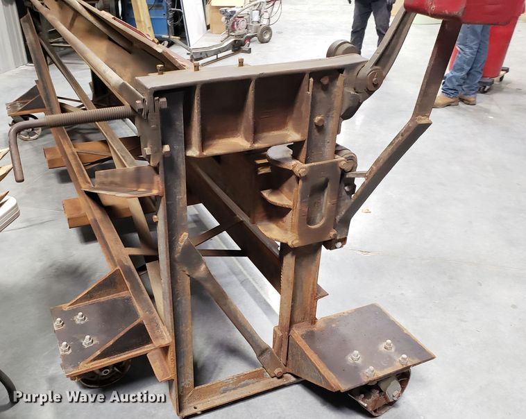 image for item GA9303 Whitney-Jensen sheet metal finger brake bender