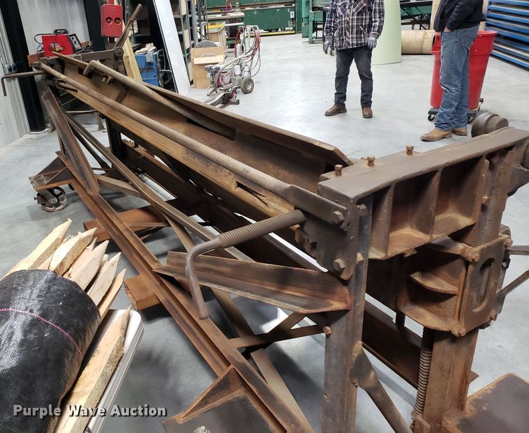 image for item GA9303 Whitney-Jensen sheet metal finger brake bender