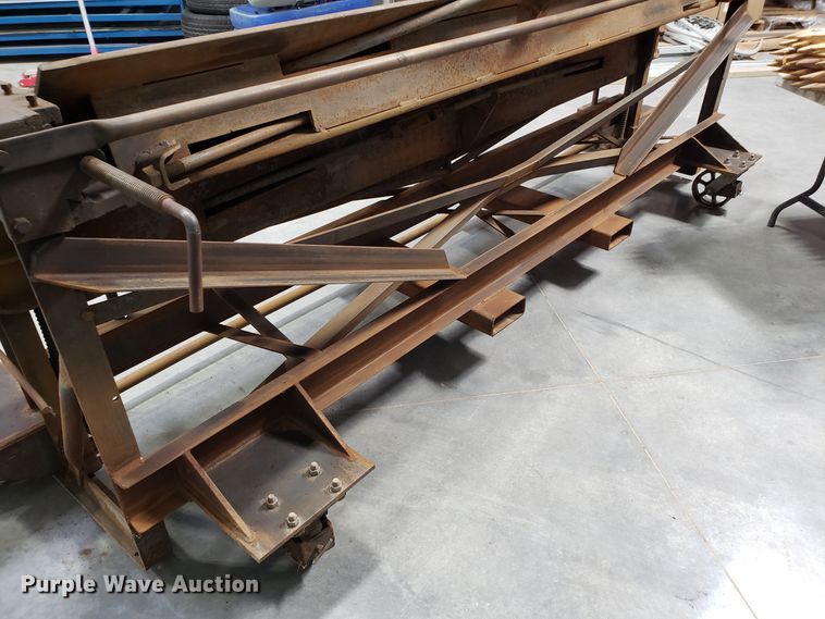 image for item GA9303 Whitney-Jensen sheet metal finger brake bender