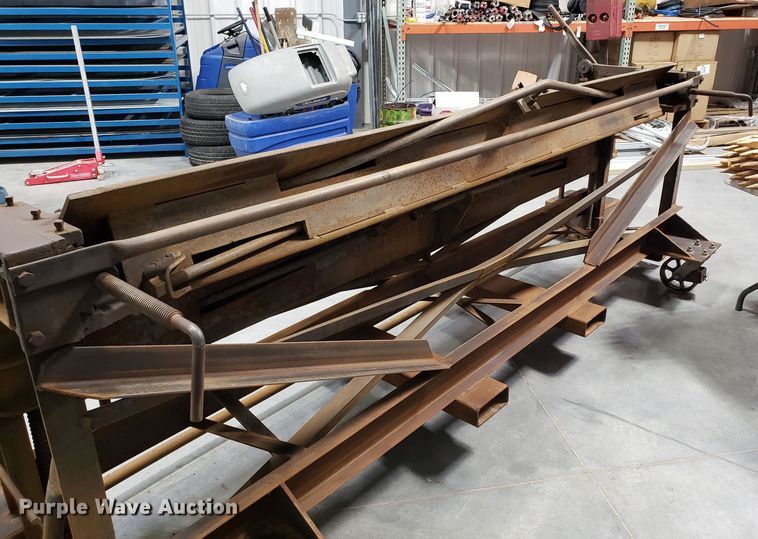 image for item GA9303 Whitney-Jensen sheet metal finger brake bender