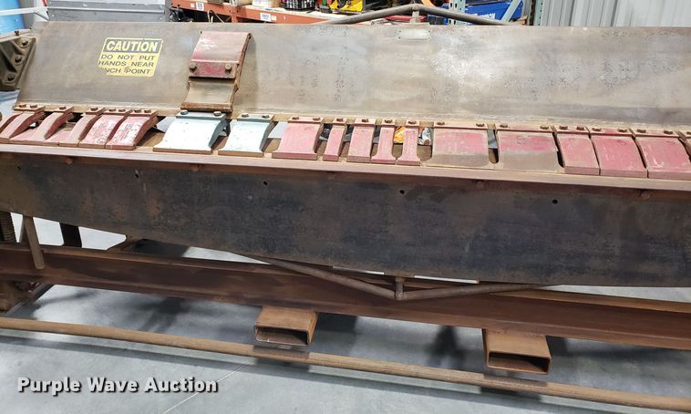 image for item GA9303 Whitney-Jensen sheet metal finger brake bender