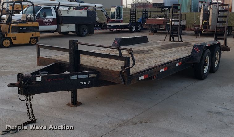 image for item GA9314 2012 C&C 82-H20D0VE6CR equipment trailer