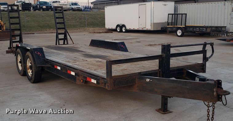 image for item GA9314 2012 C&C 82-H20D0VE6CR equipment trailer