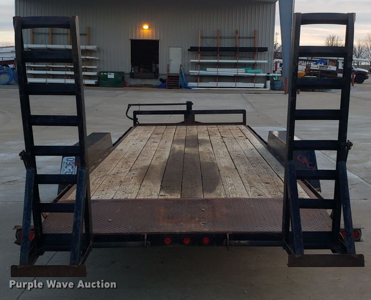 image for item GA9314 2012 C&C 82-H20D0VE6CR equipment trailer