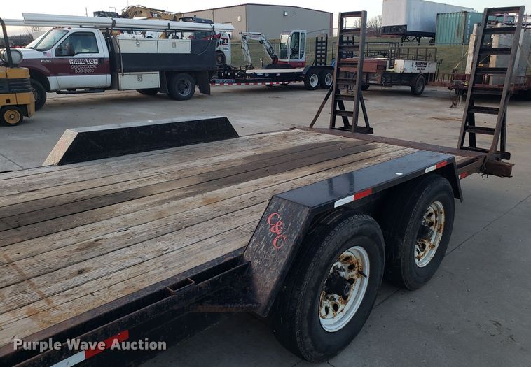 image for item GA9314 2012 C&C 82-H20D0VE6CR equipment trailer