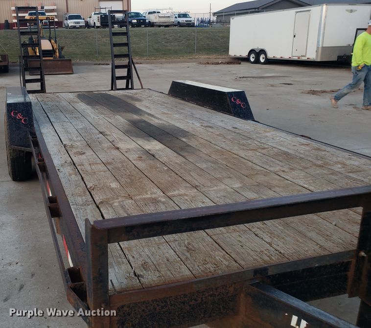 image for item GA9314 2012 C&C 82-H20D0VE6CR equipment trailer