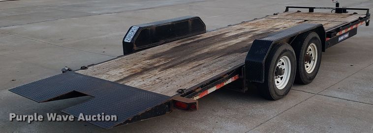 image for item GA9315 2014 Novae Sure Trac tilt deck equipment trailer