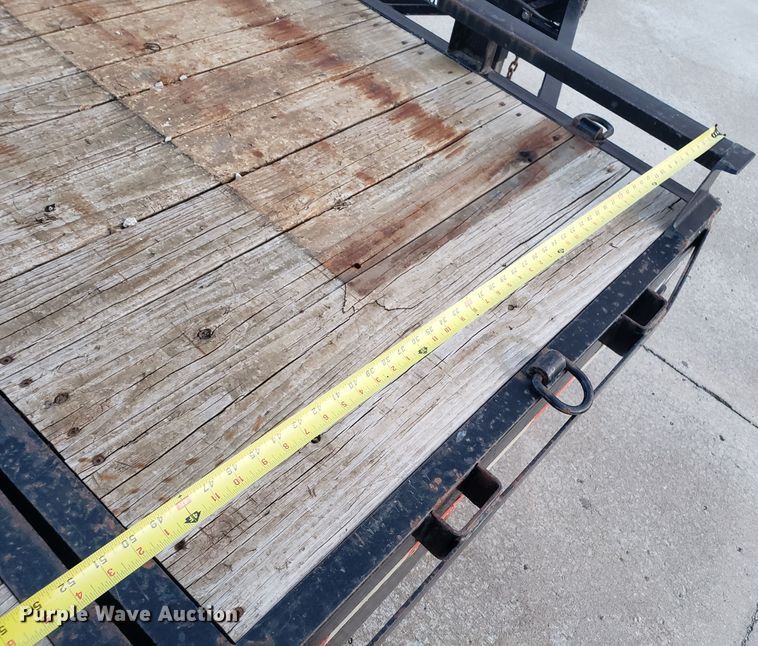 image for item GA9315 2014 Novae Sure Trac tilt deck equipment trailer