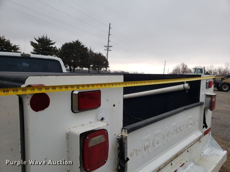 image for item GA9320 1992 Ford F350 utility bed pickup truck