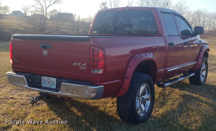 image for item GA9325 2006 Dodge Ram 1500 Quad Cab pickup truck