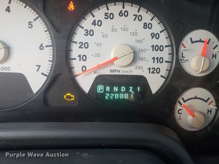 image for item GA9325 2006 Dodge Ram 1500 Quad Cab pickup truck