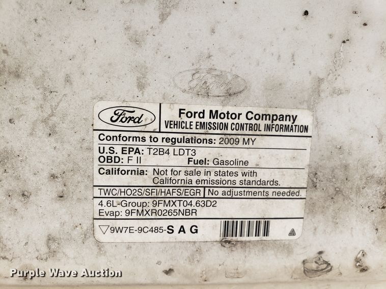 image for item GA9346 2009 Ford F150 pickup truck