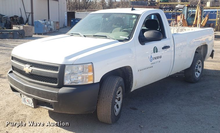 image for item GA9350 2008 Chevrolet Silverado 1500 pickup truck