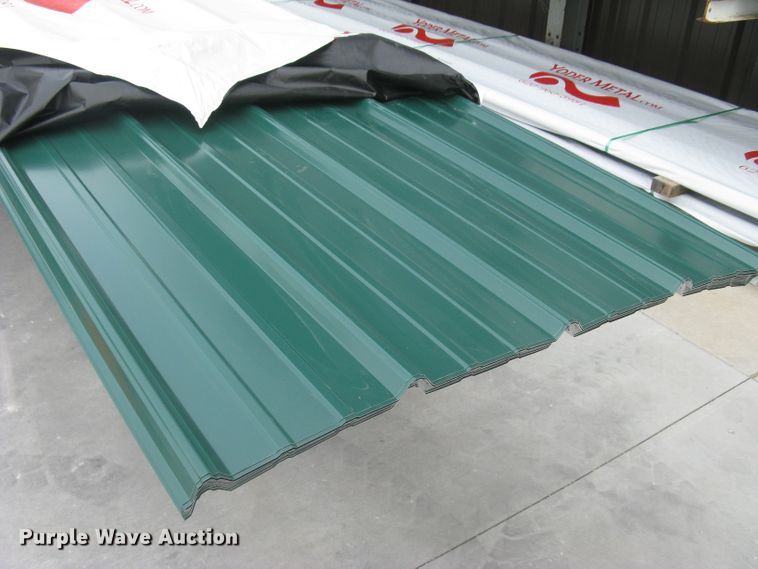 image for item GA9527 Post frame exterior building metal