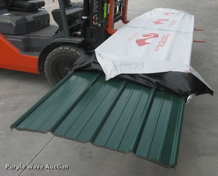 image for item GA9527 Post frame exterior building metal