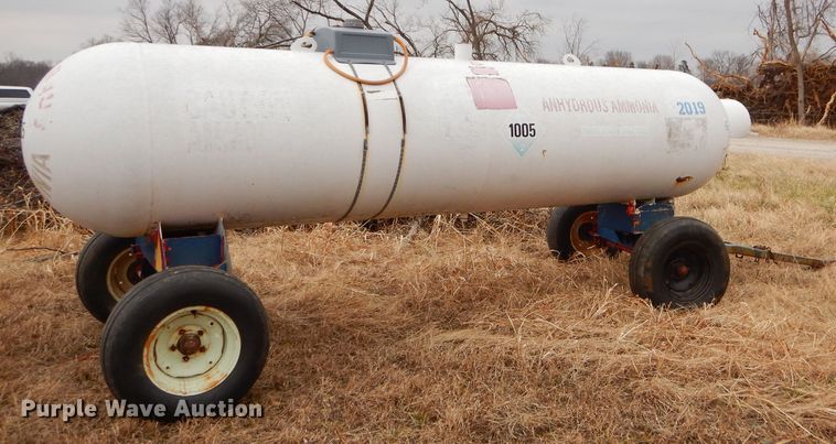image for item GB9519 Anhydrous ammonia tank