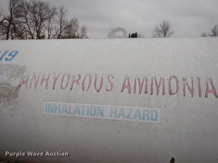 image for item GB9519 Anhydrous ammonia tank