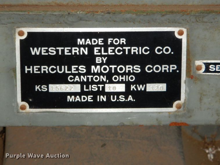 image for item GB9521 Hercules generator