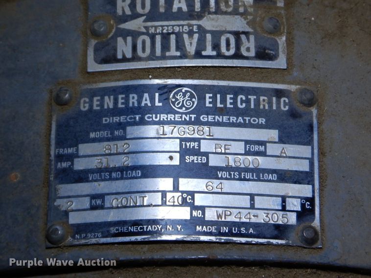 image for item GB9521 Hercules generator