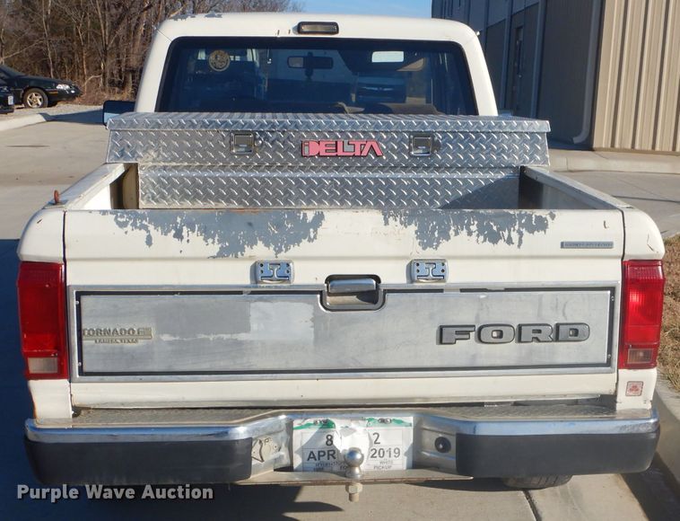 image for item GB9537 1986 Ford Ranger pickup truck