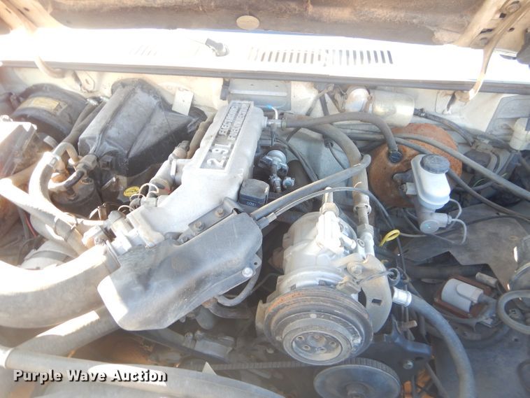 image for item GB9537 1986 Ford Ranger pickup truck