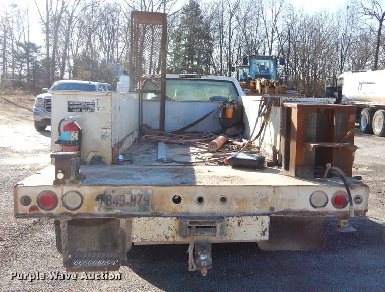 image for item GB9558 1998 Chevrolet K3500 utility bed pickup truck