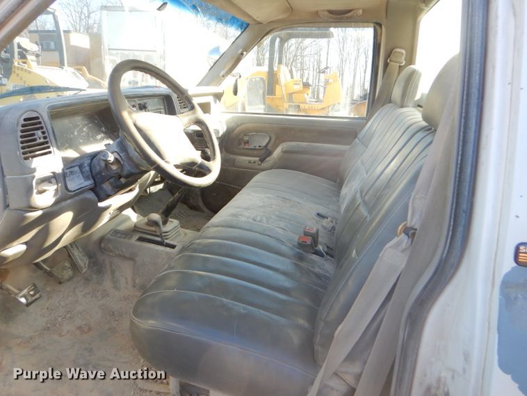 image for item GB9558 1998 Chevrolet K3500 utility bed pickup truck