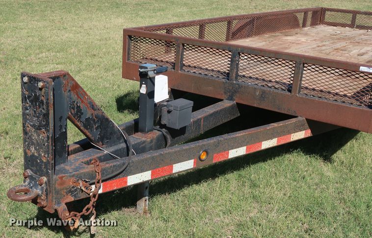 image for item GD9754 2009 shop built utility trailer
