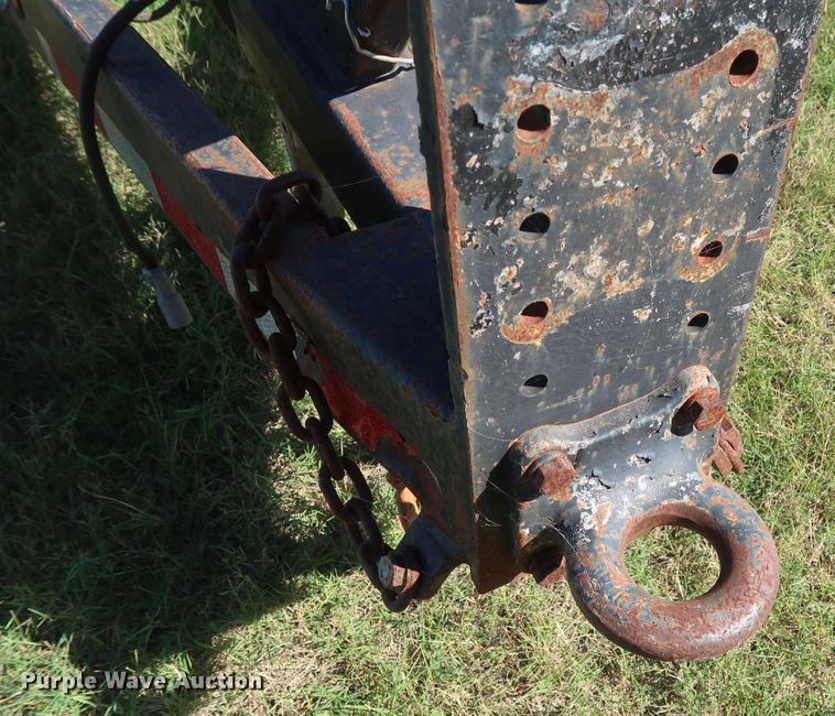 image for item GD9754 2009 shop built utility trailer