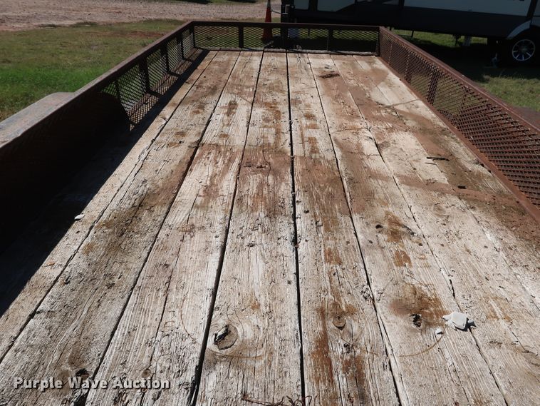 image for item GD9754 2009 shop built utility trailer