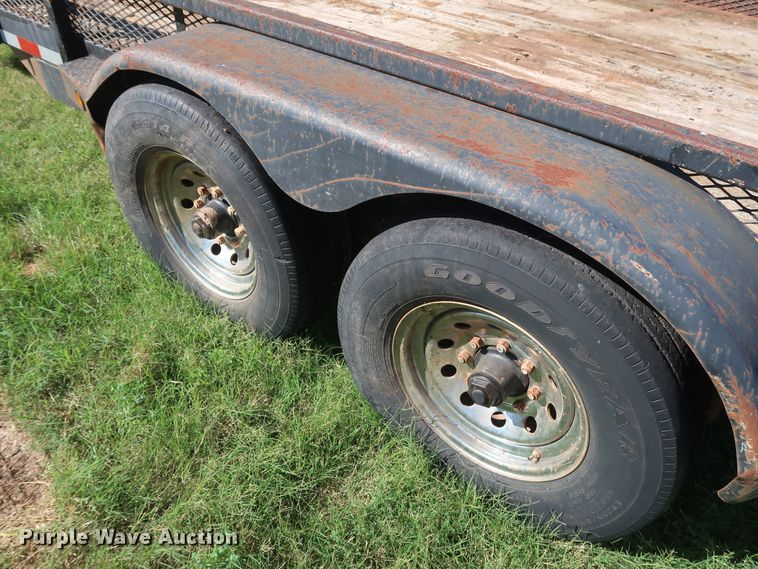 image for item GD9754 2009 shop built utility trailer