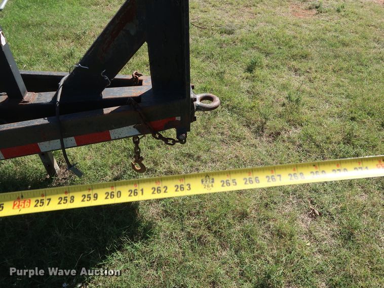 image for item GD9754 2009 shop built utility trailer