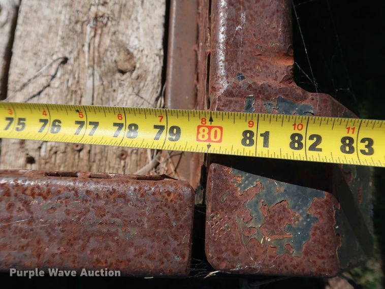 image for item GD9754 2009 shop built utility trailer