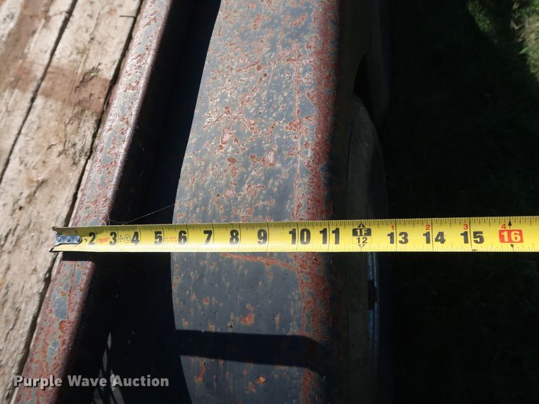 image for item GD9754 2009 shop built utility trailer