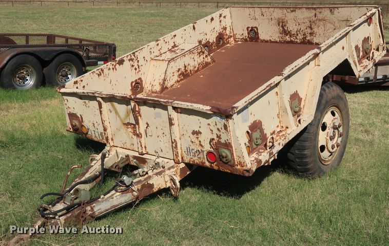 image for item GD9756 1987 Kasel 2A501M utility trailer