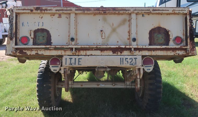 image for item GD9756 1987 Kasel 2A501M utility trailer