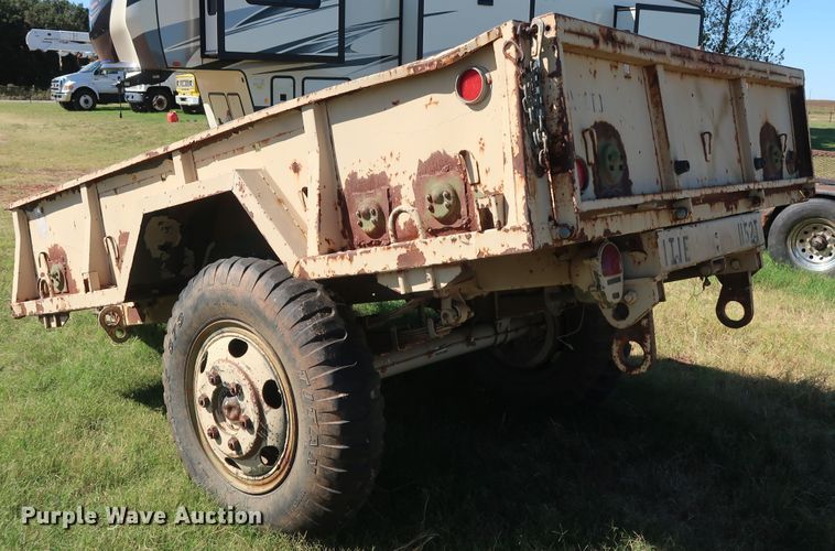 image for item GD9756 1987 Kasel 2A501M utility trailer