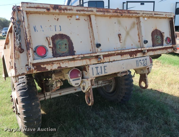 image for item GD9756 1987 Kasel 2A501M utility trailer