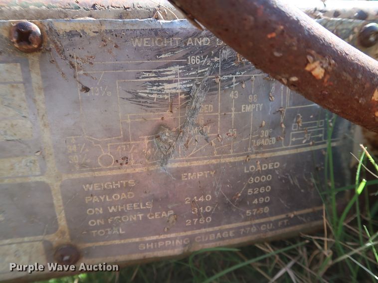 image for item GD9756 1987 Kasel 2A501M utility trailer