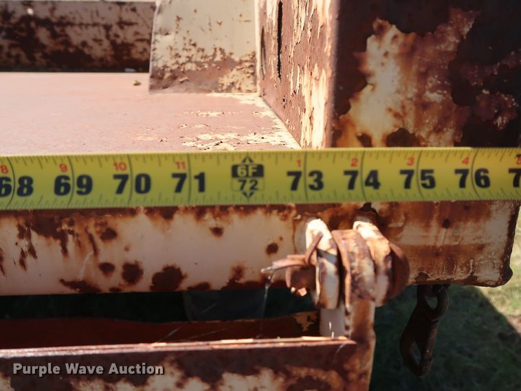 image for item GD9756 1987 Kasel 2A501M utility trailer