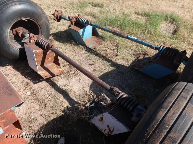 image for item GD9766 (3) running gear axle/tire/wheels sets