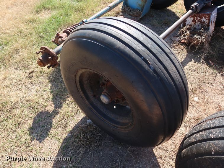 image for item GD9766 (3) running gear axle/tire/wheels sets