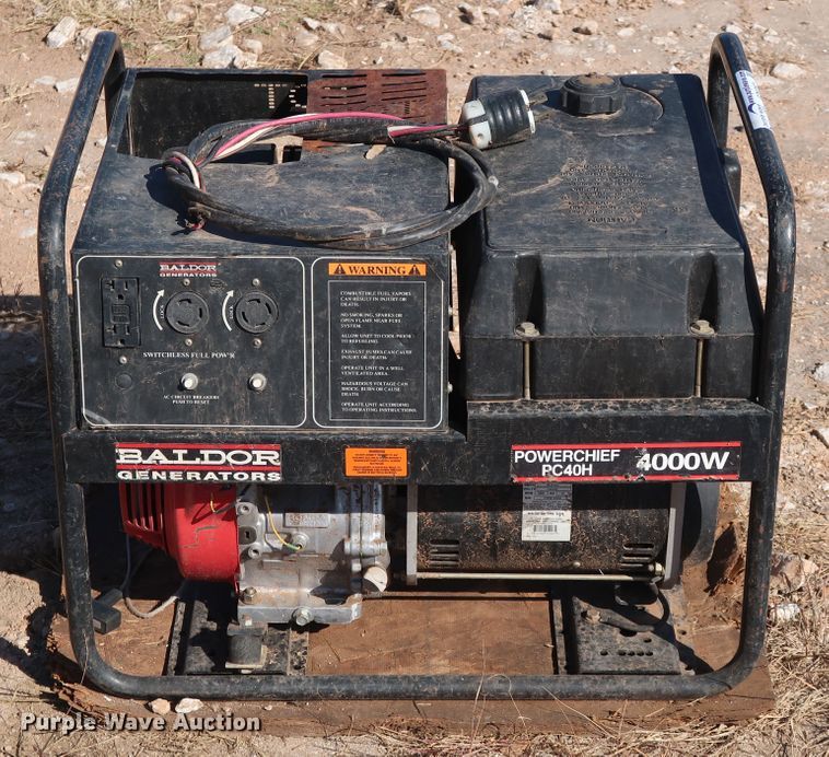 image for item GD9767 Baldor Powerchief PC70H generator