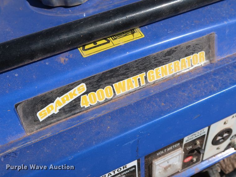 image for item GD9768 Sparks 4000 generator