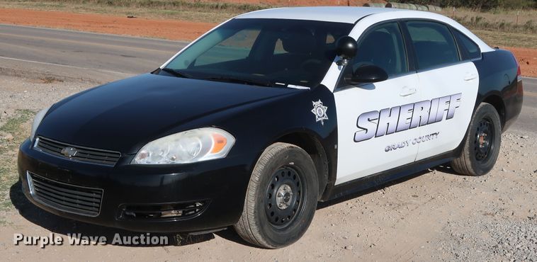 image for item GD9771 2009 Chevrolet Impala Police Cruiser