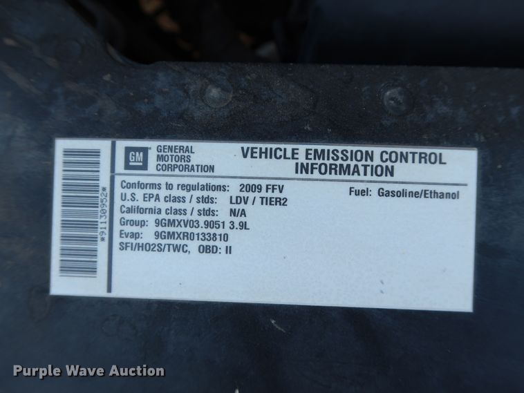 image for item GD9771 2009 Chevrolet Impala Police Cruiser