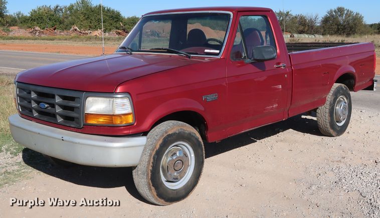 image for item GD9772 1997 Ford F250 pickup truck