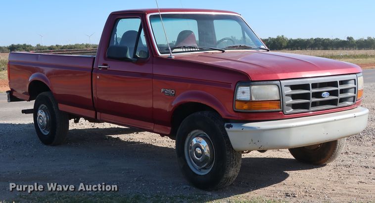 image for item GD9772 1997 Ford F250 pickup truck