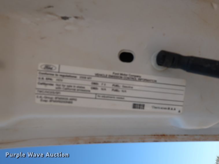 image for item GD9774 2008 Ford F250 Super Duty XL SuperCab pickup truck