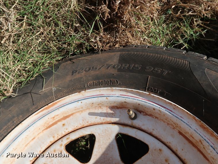 image for item GD9787 2007 Towmaster utility trailer